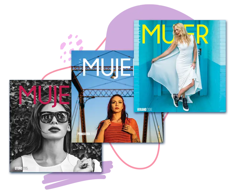 Mujer Magazine covers