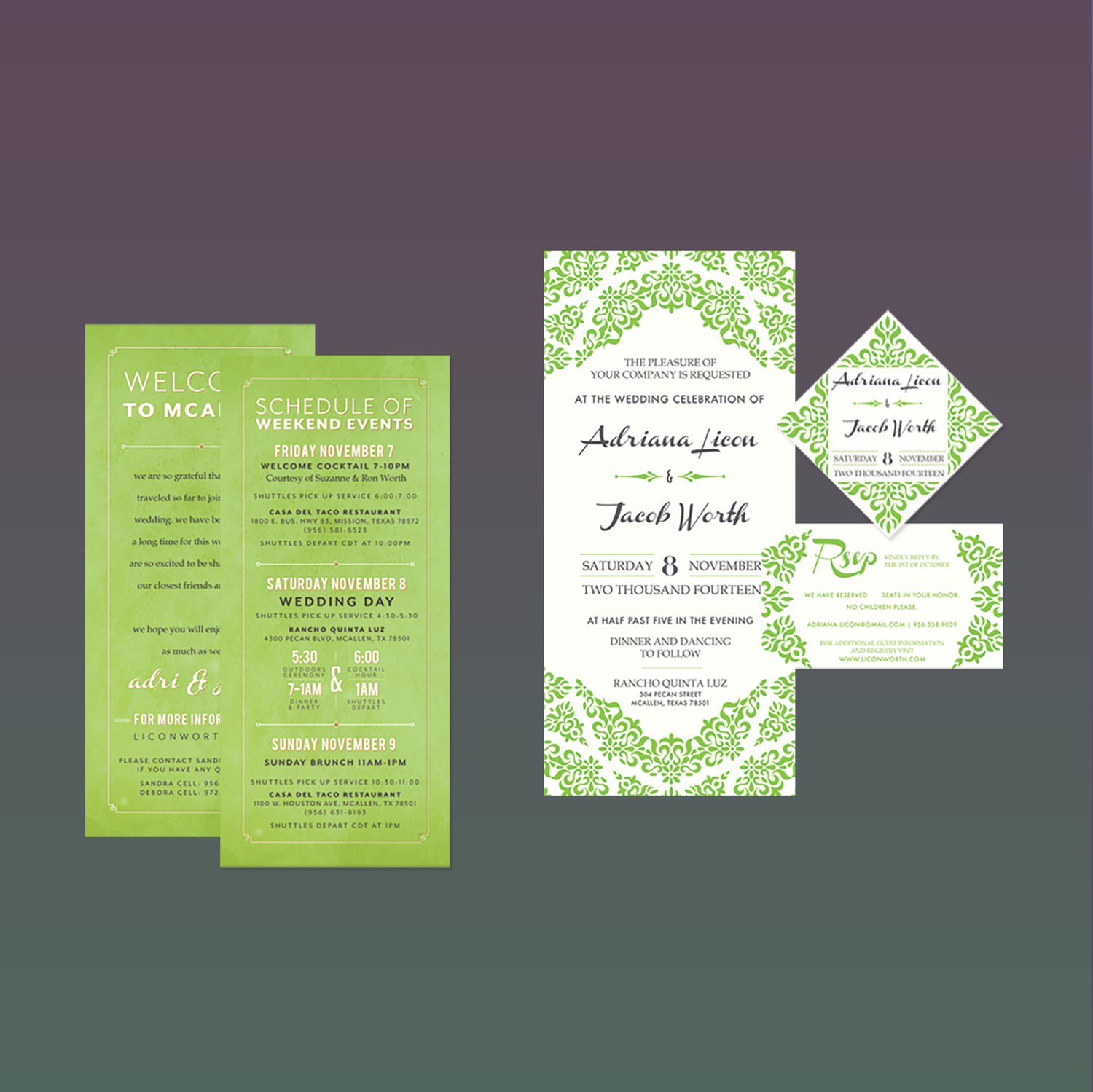 Wedding Invitation Wedding Invitation Set