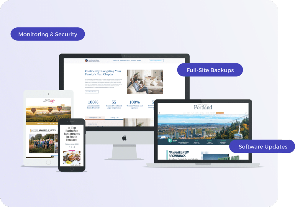 Web Maintenance Graphic